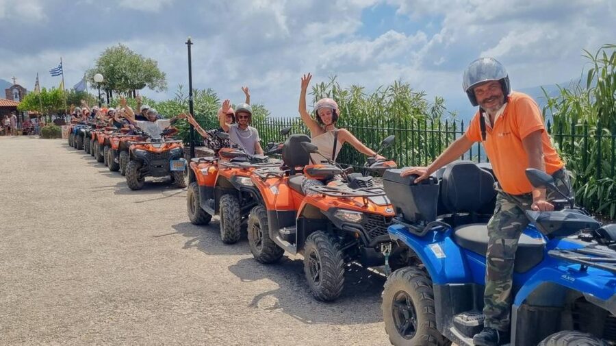 Rethymno Bali & Panormo:Quad Safari & visit Cave 57km 4hours - Psiloritis-Ida views: the valley panorama at the right moment