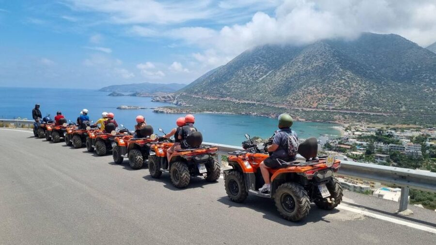 Rethymno Bali & Panormo:Quad Safari & visit Cave 57km 4hours - Lunch and breaks: simple, included, and actually useful