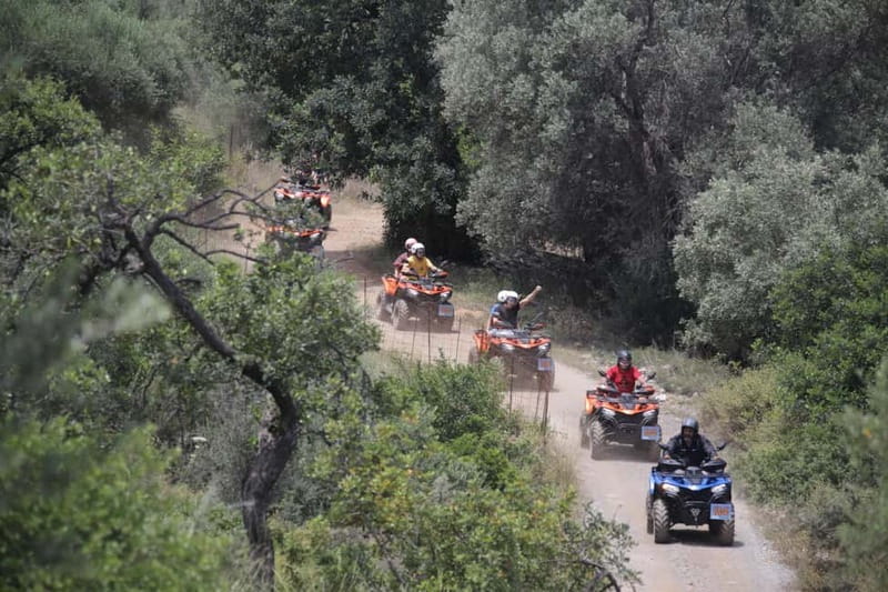 Rethymno Bali & Panormo:Quad Safari & visit Cave 57km 4hours - Meeting in Bali: start clean, then get rolling