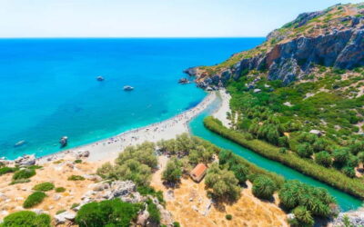 Rethymno/Chania: Preveli Beach and Kourtaliotiko Gorge Tour