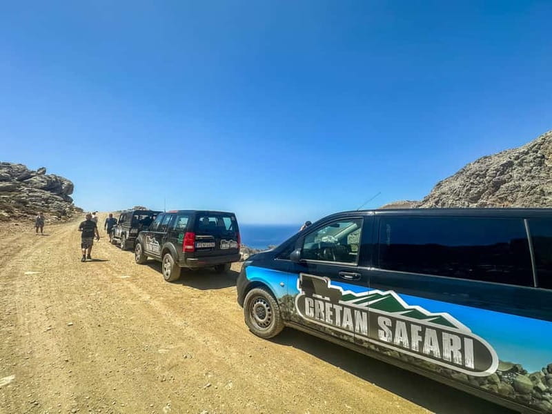 Rethymno: Full-Day Land Rover Safari to Preveli - Giannoudi to the Gorge of Prasses, with a wildlife moment