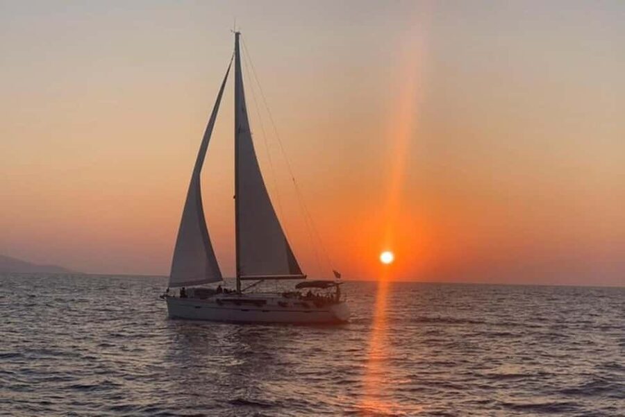 Rethymno: Luxury Sunset Cruise with Dinner and Drinks - The boat and crew vibe: chic, friendly, and sometimes chaotic at the edges