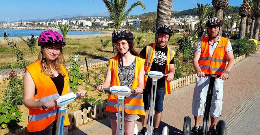 Rethymno: Old Town Segway Tour - Fortezza Fortress: the uphill view stop that makes the tour