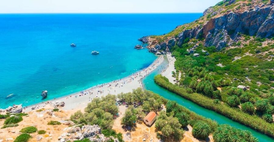 Rethymno: Preveli Beach Damnoni Beach Kourtaliotiko Day Trip - Kourtaliotiko Gorge Waterfalls: Steps, Wind, and Photo Stops