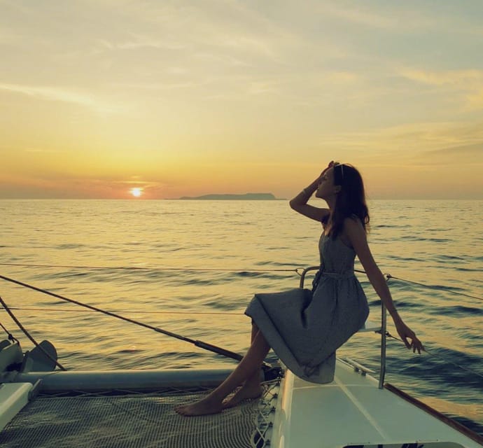 Rethymno: Sunset Catamaran Cruise - Sushi & Open Bar - Key highlights worth knowing before you go