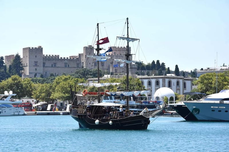 Rhodes:1-hour Sightseeing Day Cruise on an 18th-Century Boat - Key things to know before you go