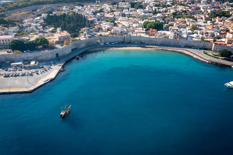 Rhodes:1-hour Sightseeing Day Cruise on an 18th-Century Boat - A quick Rhodes orientation from the water