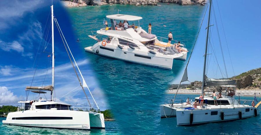 Rhodes: All-Inclusive Catamaran Cruise with Lunch and Drinks - Lunch onboard: Mediterranean comfort food that actually works at sea