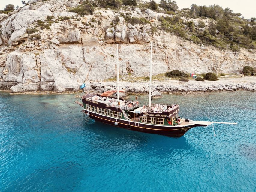 Rhodes: All Inclusive Day Cruise with BBQ & Unlimited Drinks - Food Starts Before Lunch, and Keeps Going