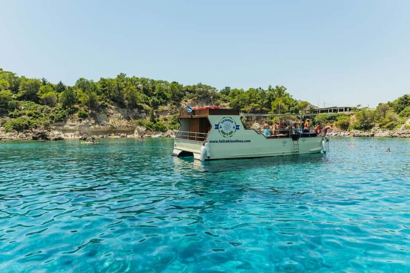 Rhodes: Anthony Quinn, Ladiko and Caves All-Inclusive Cruise - Timing and the rhythm between bays
