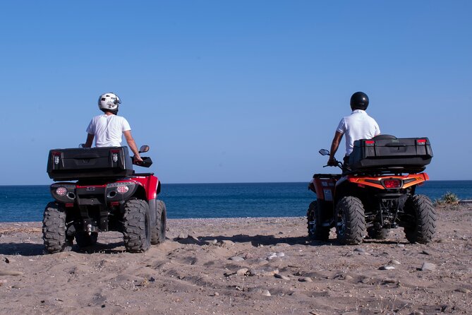 Rhodes ATV Quad Adventure Guided Tour 2 or 1 person on 1 Quad - The ride itself: what South Rhodes driving feels like