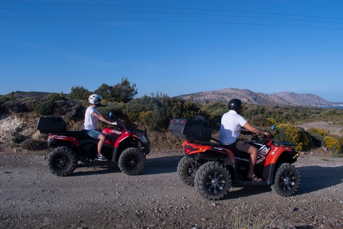 Rhodes ATV Quad Adventure Guided Tour 2 or 1 person on 1 Quad - Price and value: what your money buys in real terms