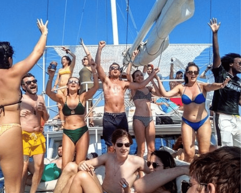 Rhodes: Boat Tour with Snorkeling, Gourmet Buffet & Open Bar - Kalithea Bay stop: the first swim break and the “okay, wow” water
