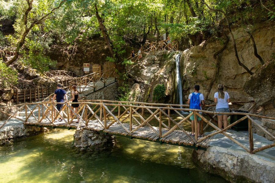 Rhodes: Butterfly Valley and Seven Springs Valley Day Trip - Manos Going transport and pickup strategy in Rhodes