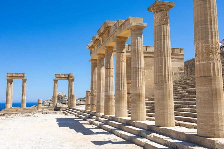 Rhodes: Easy Morning Transfer to Lindos & 4 Hours Free Time - The custom Lindos map: how it helps you feel in control