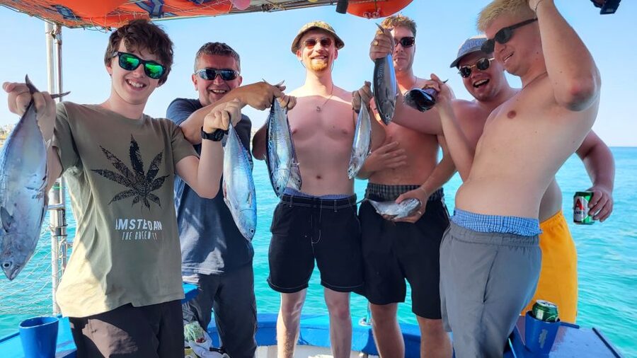 Rhodes: Fishing Trip, Snorkelling, BBQ, & Professional Guide - Skevos and Captain Mike: The Crew Dynamic That Makes It Work