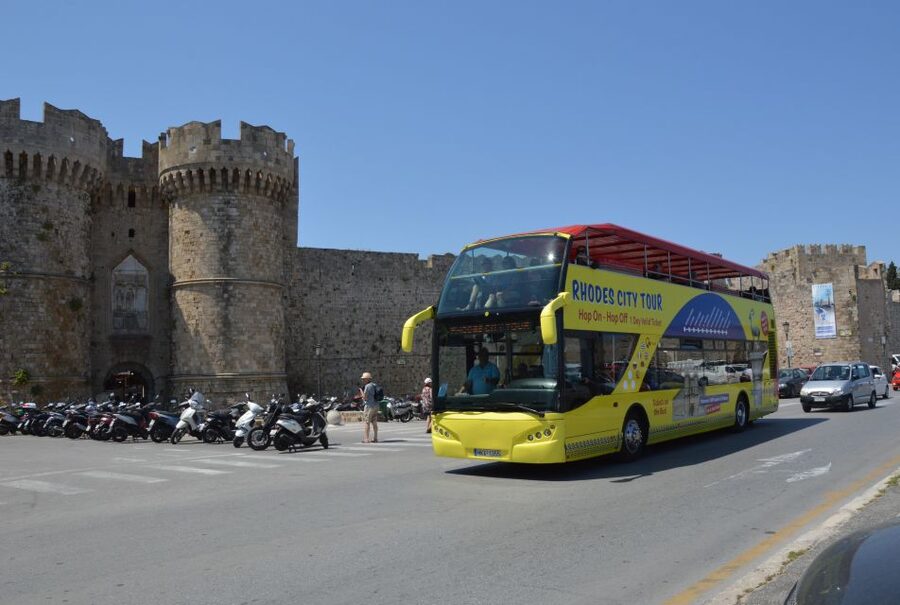 Rhodes: Hop-On Hop-Off City Tour Bus - Comfort on Board: Air Conditioning, Wi-Fi, and a Practical Seating Reality