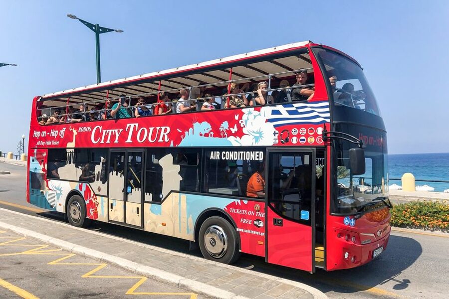 Rhodes: Hop-On Hop-Off Sightseeing Bus Tour - Key highlights to know before you ride