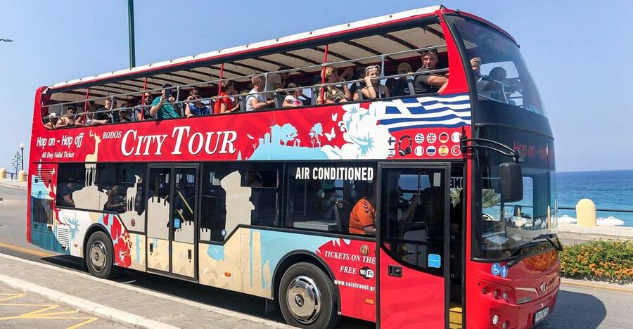 Rhodes: Hop-On Hop-Off Sightseeing Bus Tour - Where You Board in Rhodes Town, and How Not to Lose Time
