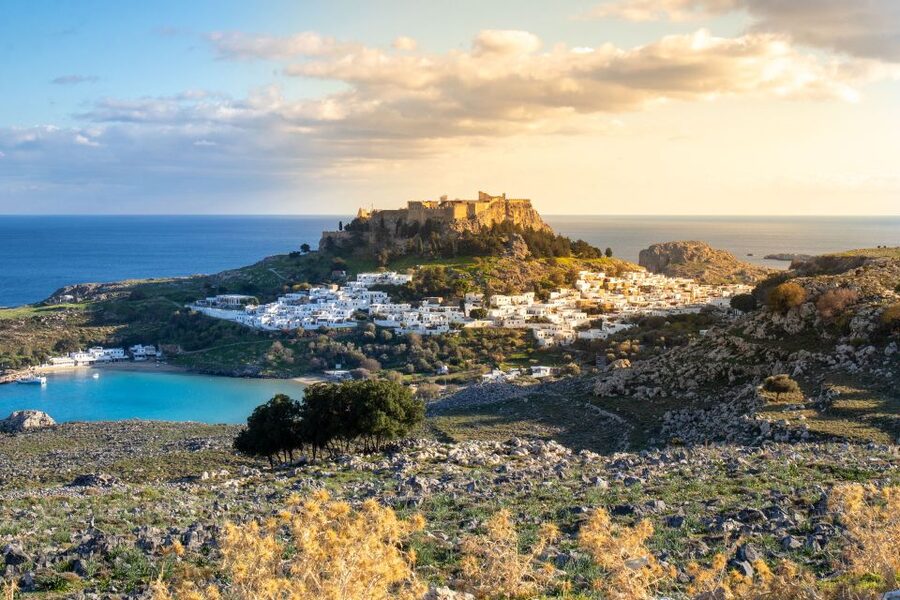 Rhodes: Lindos Evening Escape & 4 Hours Free Time - Pickup points to Krana Square: what the drop-off really means