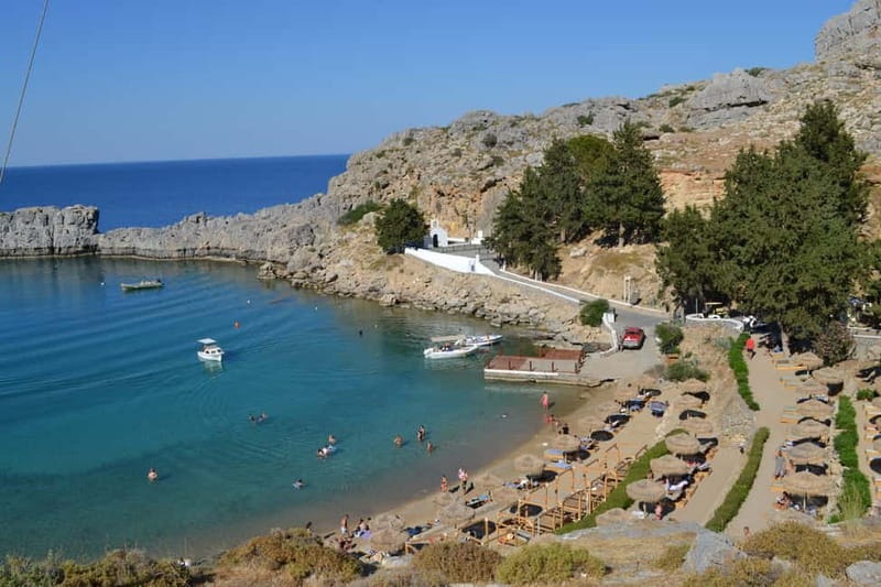 Rhodes: Small Group to Lindos with 4-Hours of Free Time - Acropolis of Lindos: The 300 Steps Choice