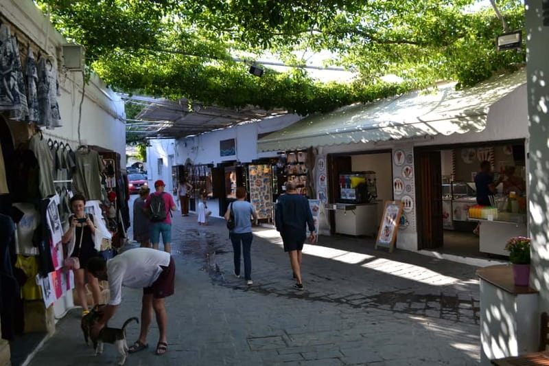 Rhodes: Small Group to Lindos with 4-Hours of Free Time - Monastery and Ancient Theater: What to Look For in Town