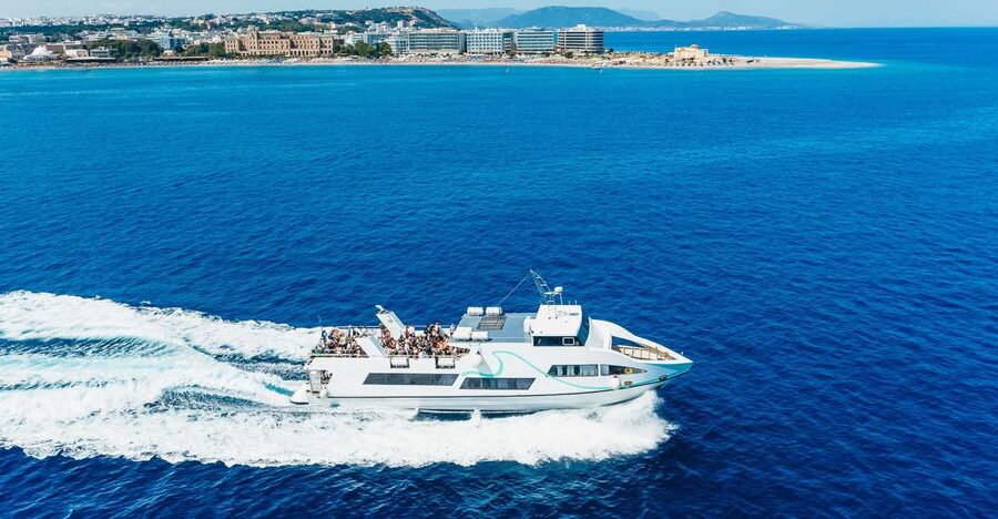 Rhodes: Speedboat Trip to Symi with Free Time to Explore - The stairs question: plan for heat and effort