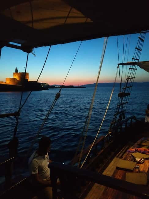 Rhodes: Sunset Cruise 1 hour on an 18th-Century Boat - Price and value: is $41 a good deal for a Rhodes sunset sail?