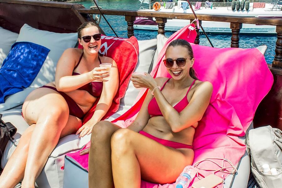 Rhodes: Sunset Cruise with Greek BBQ and Unlimited Drinks - Crew Energy: Friendly, Attentive, And A Little Funny