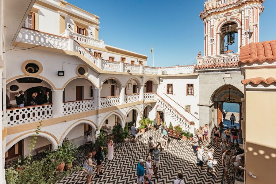 Rhodes: Symi Island & Panormitis Monastery Day Trip by Boat - Symi Town free time: wandering, harbor views, and food stops