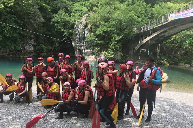 River rafting at Voidomatis River !! Zagori area - Zagorohoria stop: why your day is more than just river time