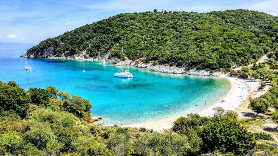 Sami: Ithaca Island Boat Trip with Swimming and Snacks - Vathi (the capital) break: 70 minutes for real island pacing