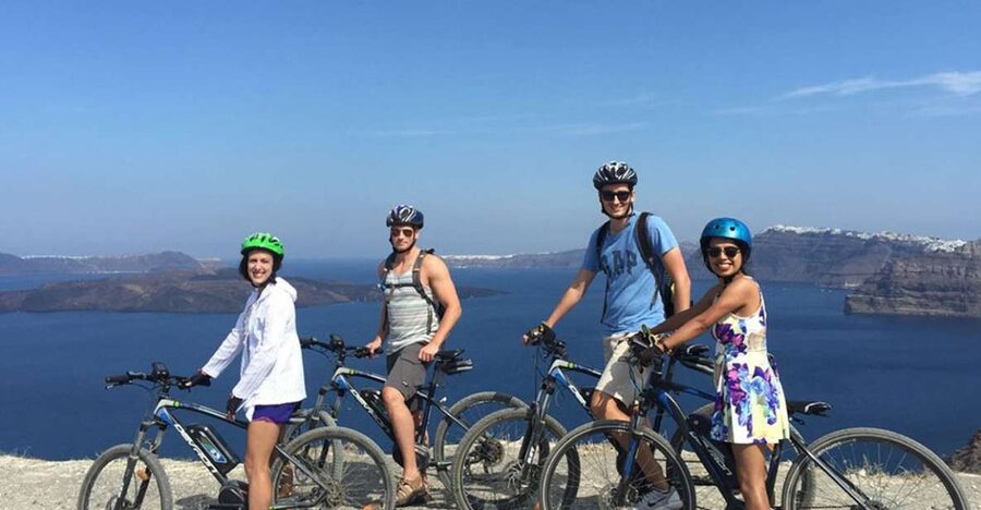 Santorini: Around the Island by Electric Bike - The wine roads to Megalochori: vineyards, stories, and the heart on the rock