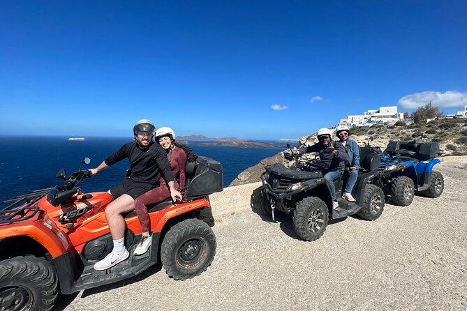 Santorini ATV-Quad Experience: Off-Road Adventure & Hotel Pickup - Safety training first, then ATV riding that actually gets off the main roads
