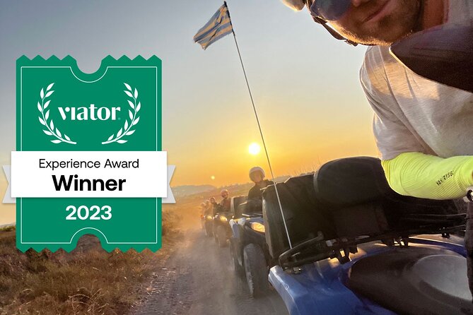 Santorini ATV-Quad Experience: Off-Road Adventure & Hotel Pickup - Emporio windmills and vineyards: scenery that changes every few minutes