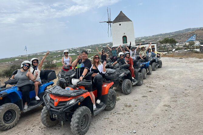 Santorini ATV-Quad Experience: Off-Road Adventure & Hotel Pickup - Megalochori traditional village: wine tasting and a calmer pace