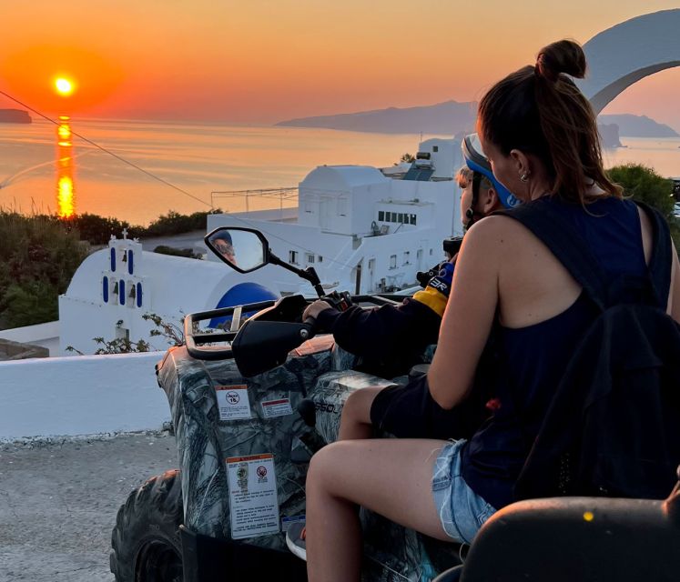 Santorini: ATV-Quad Experience Tour + Transportation - Off-road to Vlichada and the final return toward Perissa