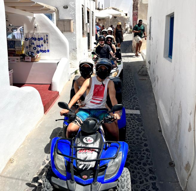 Santorini: ATV-Quad Experience Tour + Transportation - The caldera rim: panoramas that feel earned