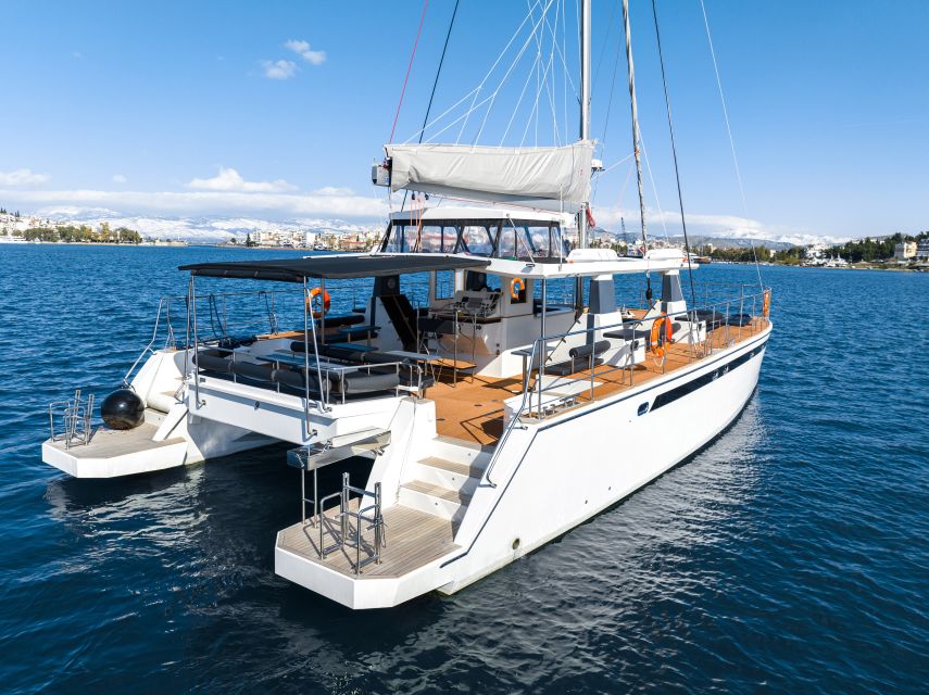 Santorini: Catamaran Caldera Cruise with Meal and Drinks - The two departures: day cruise from Ammoudi versus sunset cruise from Vlychada