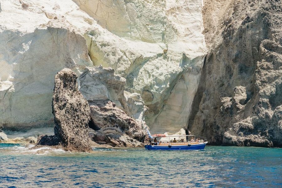 Santorini: Catamaran Tour with BBQ Dinner, Drinks, and Music - Who this tour is best for