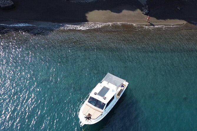 Santorini Fishing Private Cruise boat tour - BBQ, Snorkeling - Meet Captain Makis and Elias, Your Pirate-Style Sea Guides