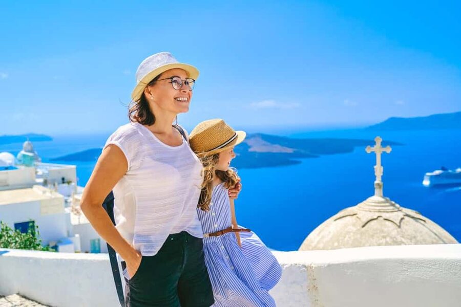 Santorini Guided Day Trip From Crete with Ferry Tickets - Fira: the practical side of Santorini, plus your best walking views