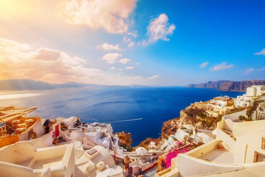 Santorini: Guided Island Day Trip with Beach Visit - Oia sunset finale: the main event you’ll remember