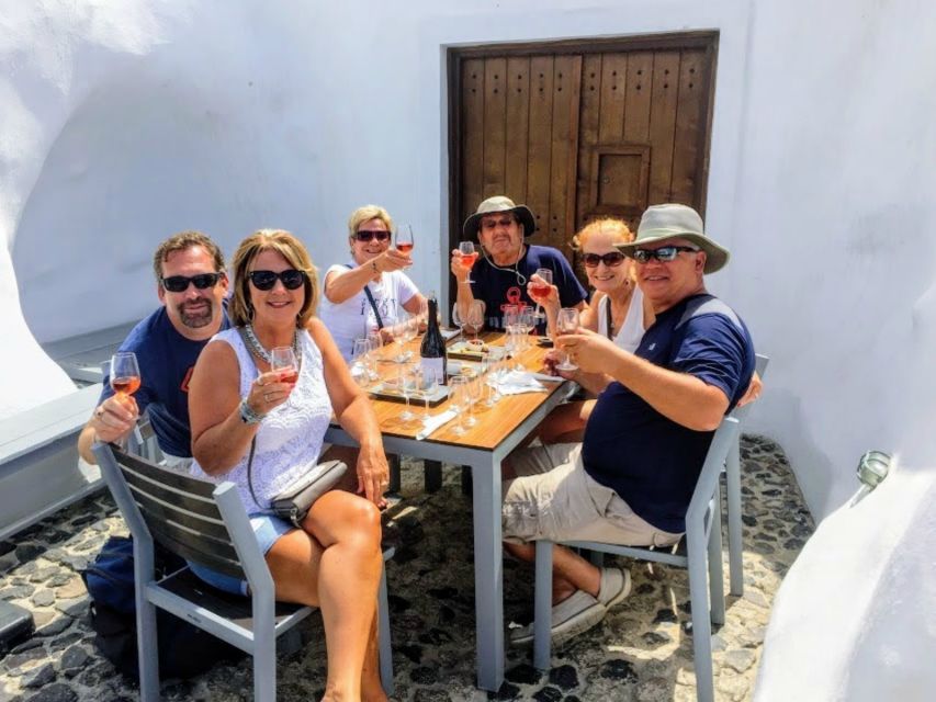 Santorini: Guided Tour to 3 Wineries with Wine Tastings - Art Space Winery: where wine meets the island’s creative side