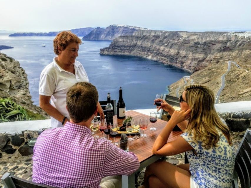 Santorini: Guided Tour to 3 Wineries with Wine Tastings - Guides and drivers: what makes the day feel personal