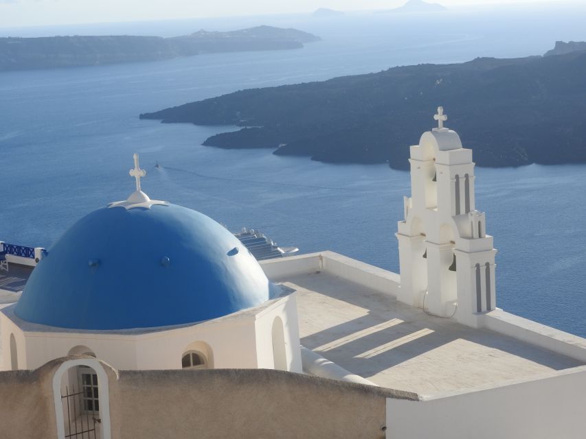 Santorini: Half-Day Sightseeing Tour with Hotel Pickup - Prophet Elias: Your First Big Lookout Above the Cliffs
