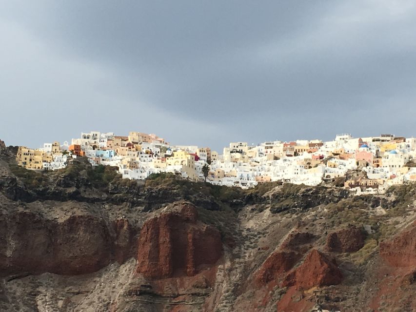 Santorini: Half-Day Sightseeing Tour with Hotel Pickup - Hotel Pickup, Air-Conditioned Van, and the Easy Start