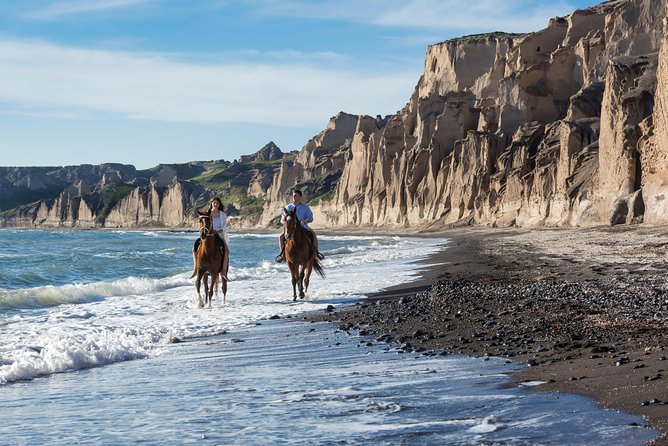 Santorini Horse Riding to Black Sandy Beach - Vlychada to Volcanic Paths: Where the Caldera Makes the Ride Worth It