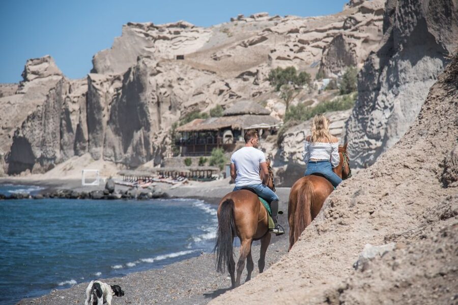 Santorini: Horse Riding Trip to Black Sandy Beach - Should you book the Santorini horse ride to Vlychada black sand?