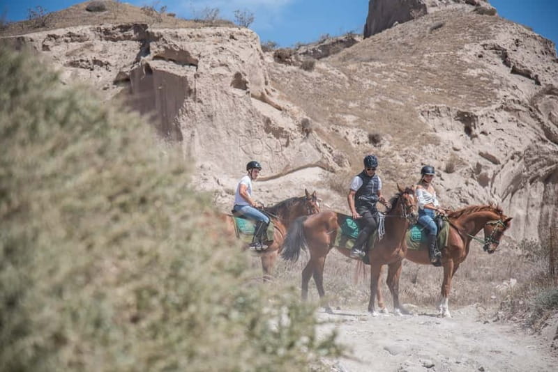 Santorini: Horse Riding Trip to Black Sandy Beach - Who should book this Efippos black sand horseback trip